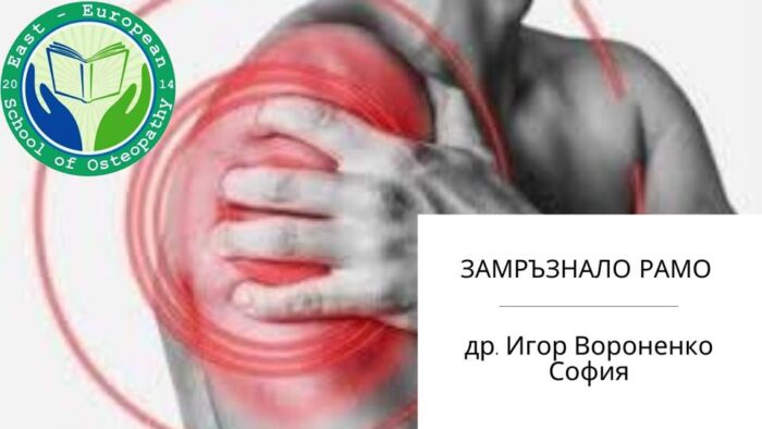 Синдром на замръзналото рамо. Остеопатична корекция-ноември ’26